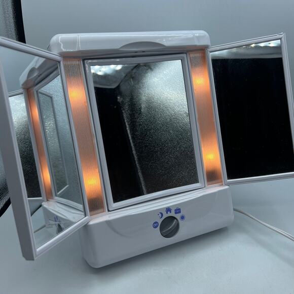 Conair Lighted Magnified Makeup Mirror Vanity 4 Settings TM7LX Tested - Picture 3 of 4